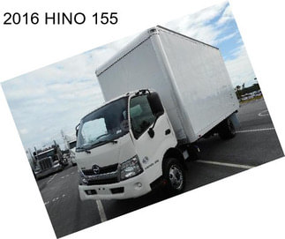 2016 HINO 155