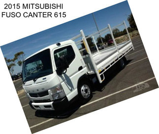 2015 MITSUBISHI FUSO CANTER 615