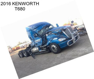 2016 KENWORTH T680