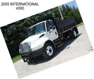 2005 INTERNATIONAL 4300