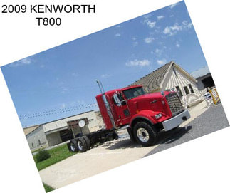 2009 KENWORTH T800