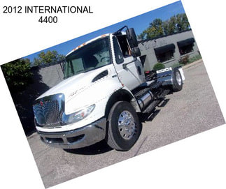 2012 INTERNATIONAL 4400