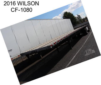 2016 WILSON CF-1080