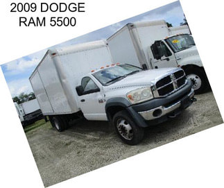 2009 DODGE RAM 5500
