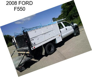 2008 FORD F550