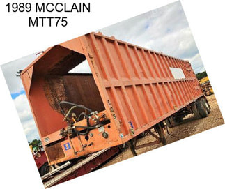 1989 MCCLAIN MTT75