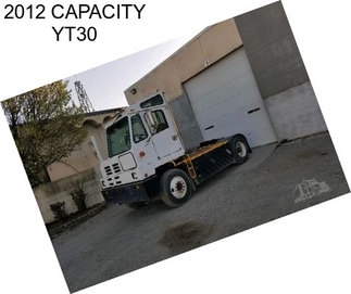 2012 CAPACITY YT30