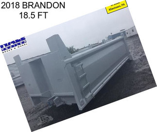 2018 BRANDON 18.5 FT