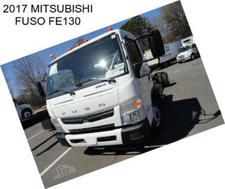 2017 MITSUBISHI FUSO FE130