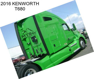 2016 KENWORTH T680