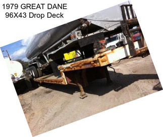 1979 GREAT DANE 96X43 Drop Deck