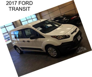 2017 FORD TRANSIT