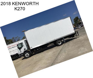 2018 KENWORTH K270