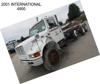 2001 INTERNATIONAL 4900