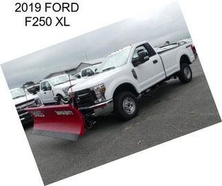 2019 FORD F250 XL