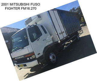 2001 MITSUBISHI FUSO FIGHTER FM16.270