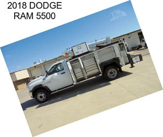 2018 DODGE RAM 5500