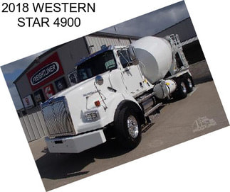 2018 WESTERN STAR 4900