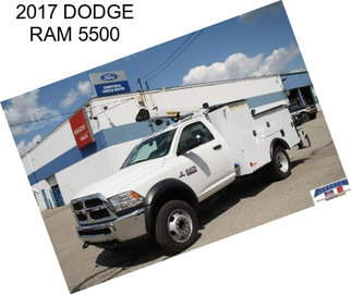 2017 DODGE RAM 5500