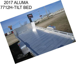 2017 ALUMA 7712H-TILT BED