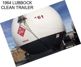 1964 LUBBOCK CLEAN TRAILER