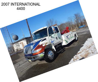 2007 INTERNATIONAL 4400