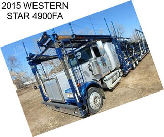 2015 WESTERN STAR 4900FA