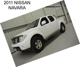 2011 NISSAN NAVARA