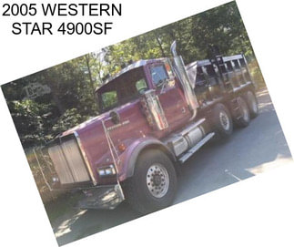 2005 WESTERN STAR 4900SF