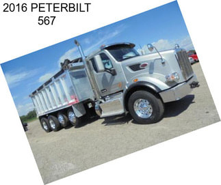 2016 PETERBILT 567