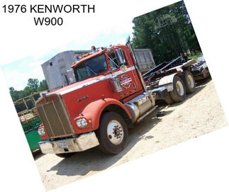 1976 KENWORTH W900