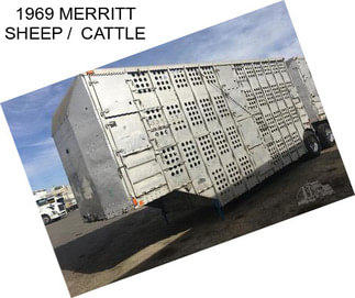 1969 MERRITT SHEEP /  CATTLE