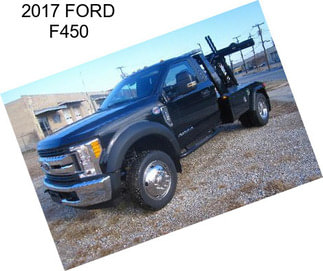 2017 FORD F450