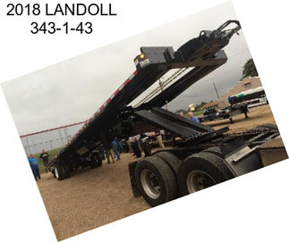 2018 LANDOLL 343-1-43