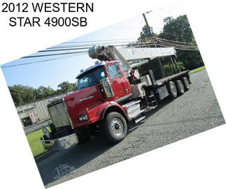 2012 WESTERN STAR 4900SB