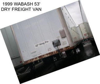 1999 WABASH 53\' DRY FREIGHT VAN