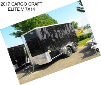 2017 CARGO CRAFT ELITE V 7X14