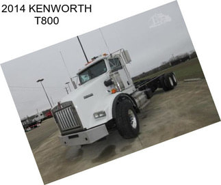 2014 KENWORTH T800