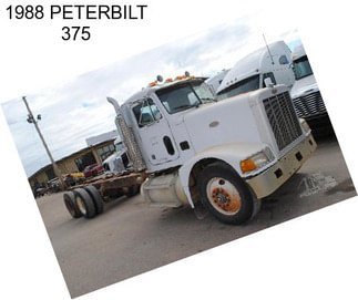 1988 PETERBILT 375