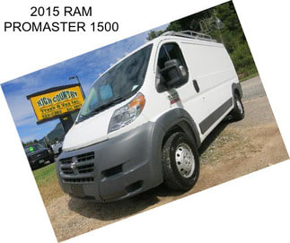 2015 RAM PROMASTER 1500