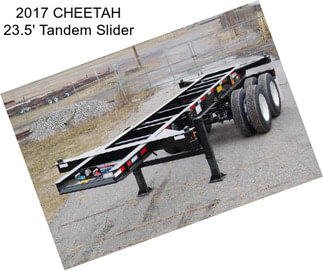 2017 CHEETAH 23.5\' Tandem Slider