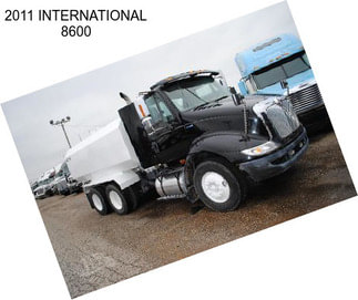 2011 INTERNATIONAL 8600