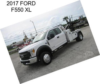 2017 FORD F550 XL