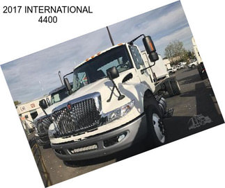 2017 INTERNATIONAL 4400