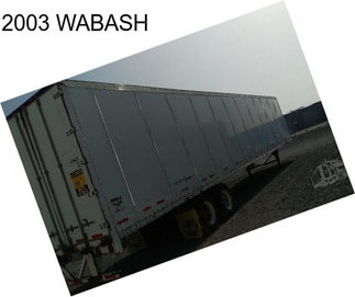 2003 WABASH