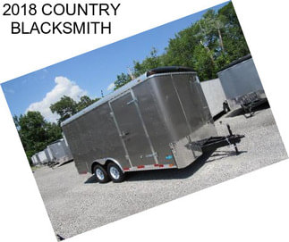 2018 COUNTRY BLACKSMITH