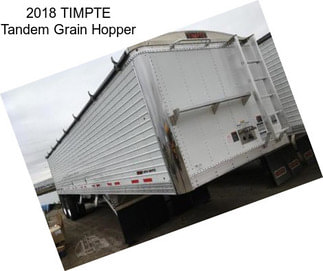 2018 TIMPTE Tandem Grain Hopper