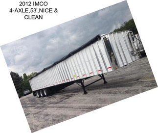 2012 IMCO 4-AXLE,53\',NICE & CLEAN