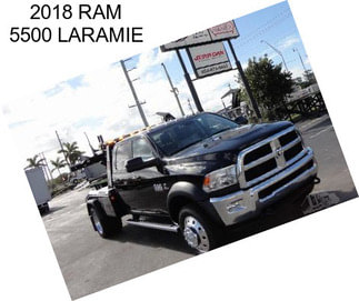 2018 RAM 5500 LARAMIE