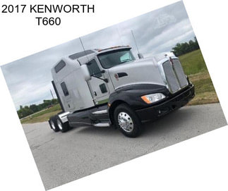 2017 KENWORTH T660